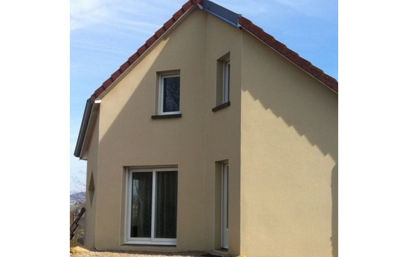 Façade après traitement à Cousance