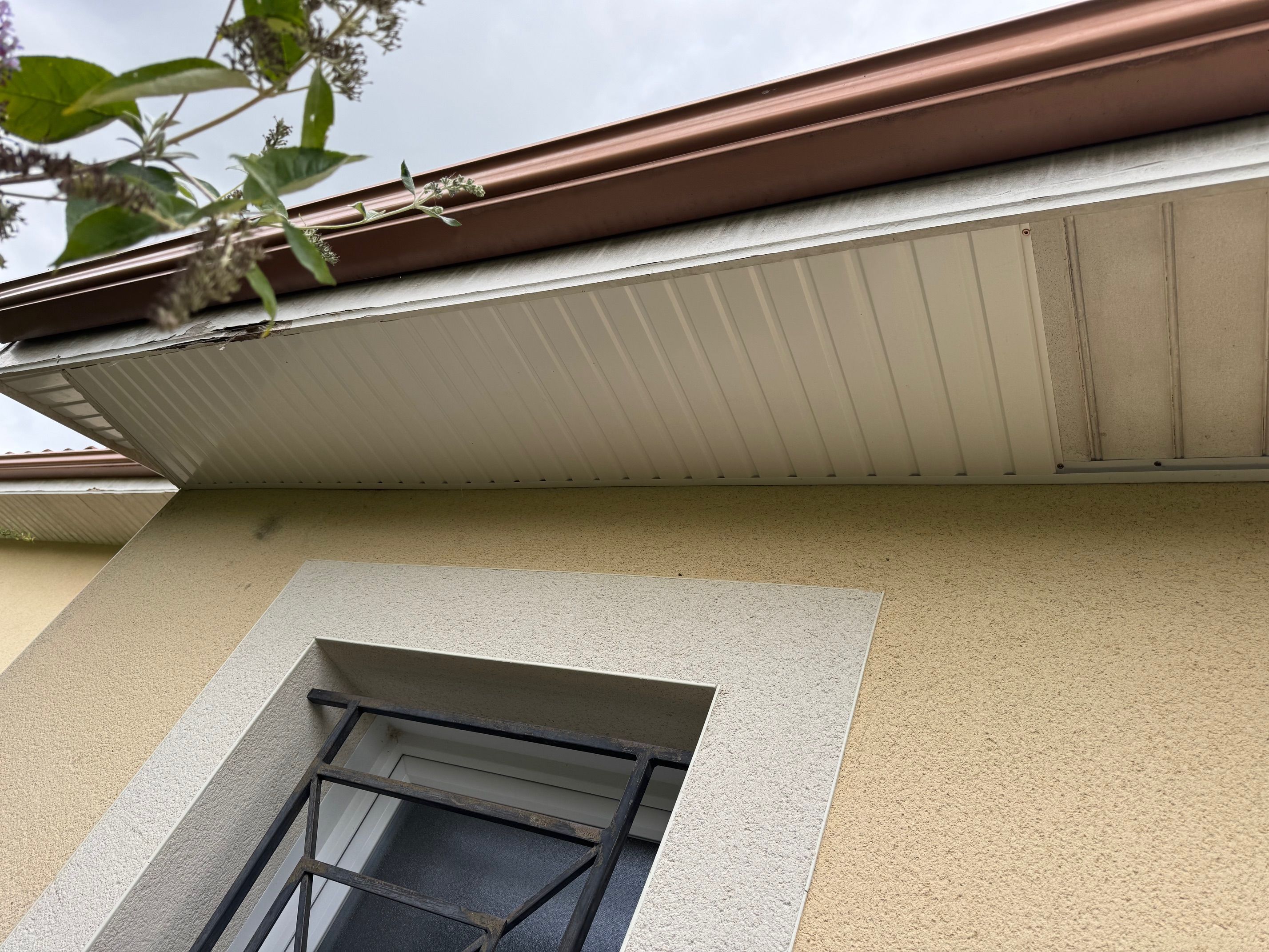 Pose bandeaux aluminium à Arbigny