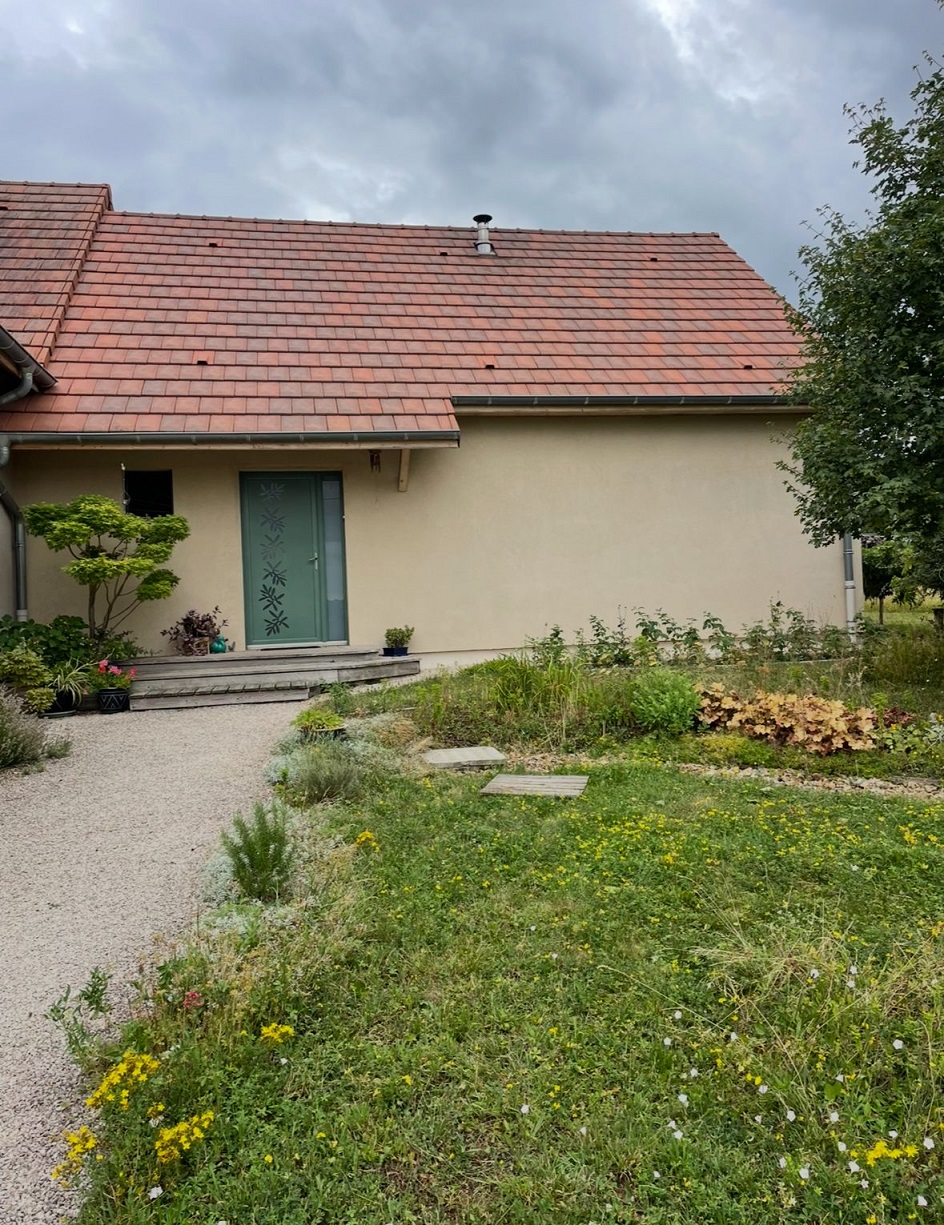 Demoussage toiture à Frontenaud