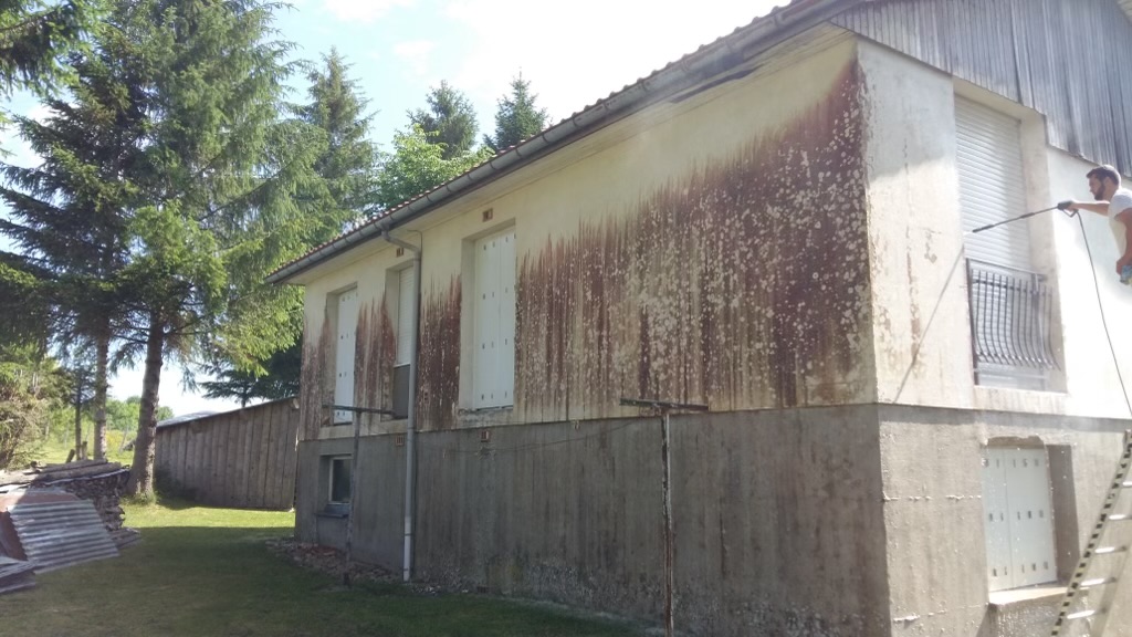 Renovation facade louhans 71500 avant