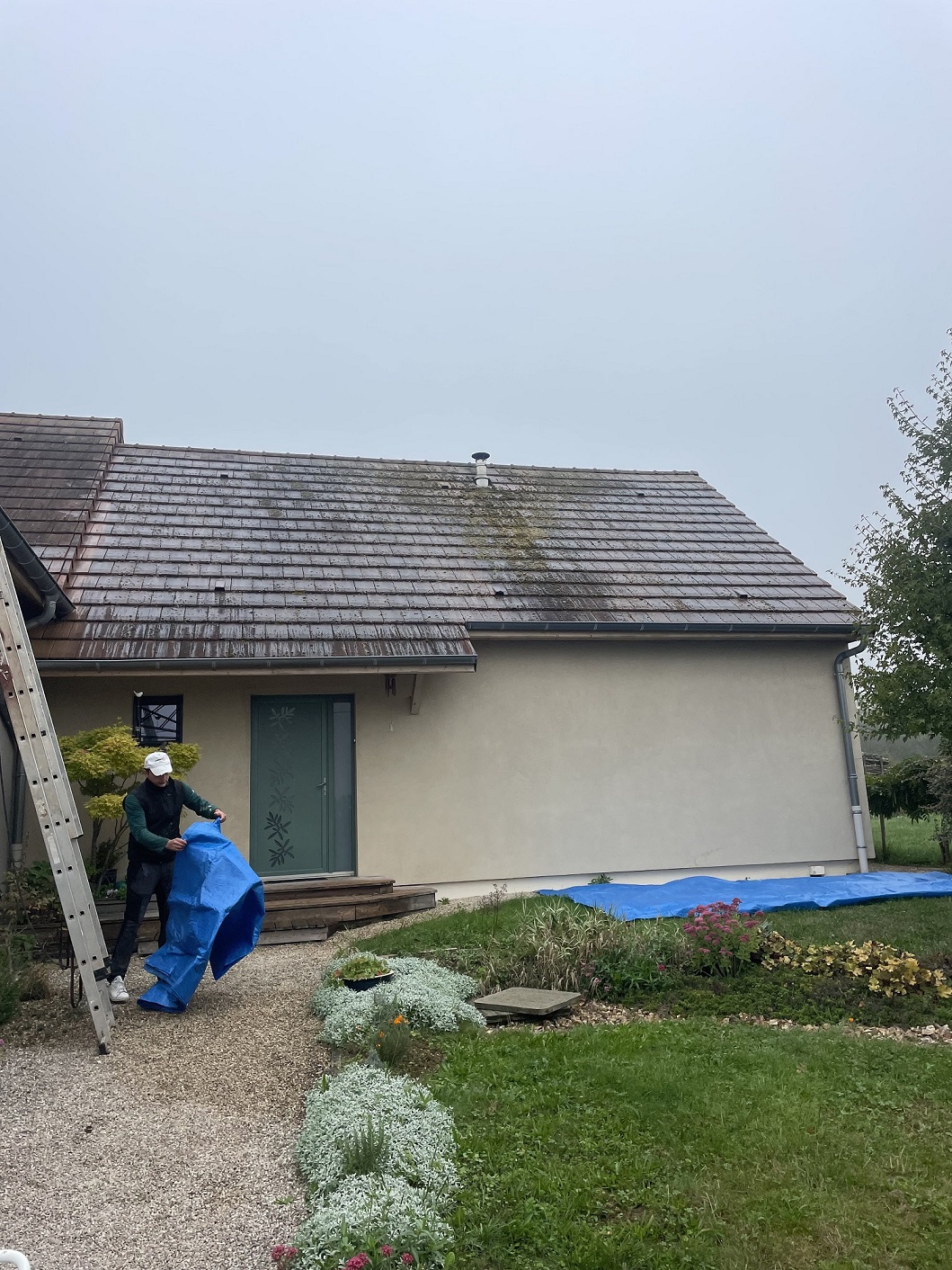 Renovation toiture louhans 71500 avant