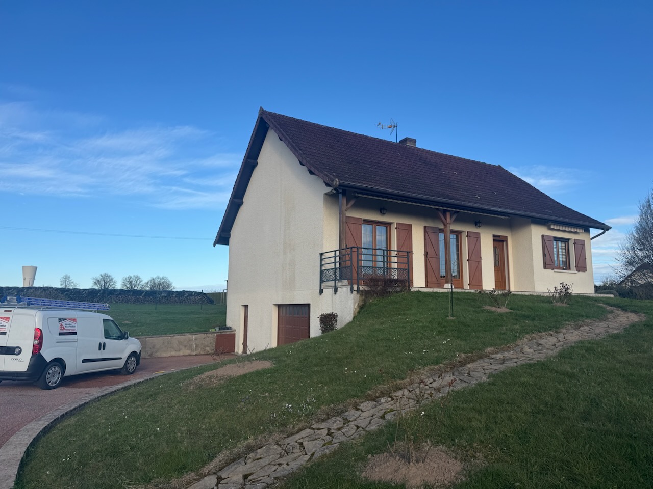 Restauration facade louhans 71500